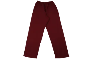 Girls Elasticated Pants (Ijar) - Maroon