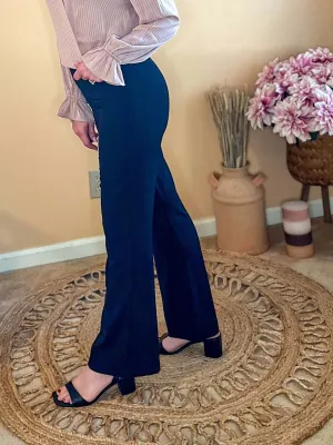 Going Forward Solid Flare Pants