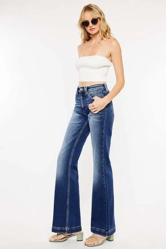 High Rise Holly Flare Jeans - KC9289M