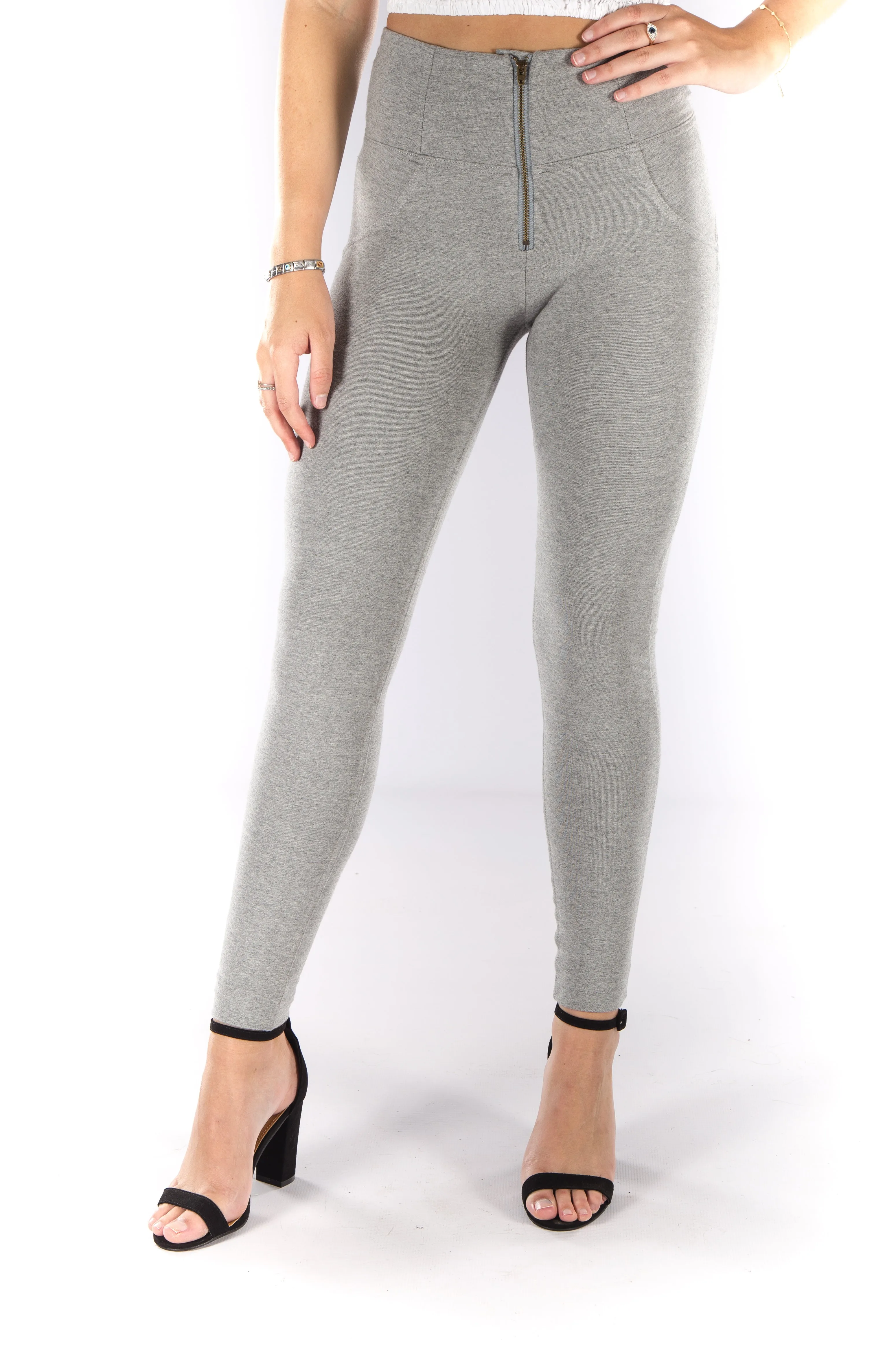 High waist Butt lifting Shaping pants - Grey