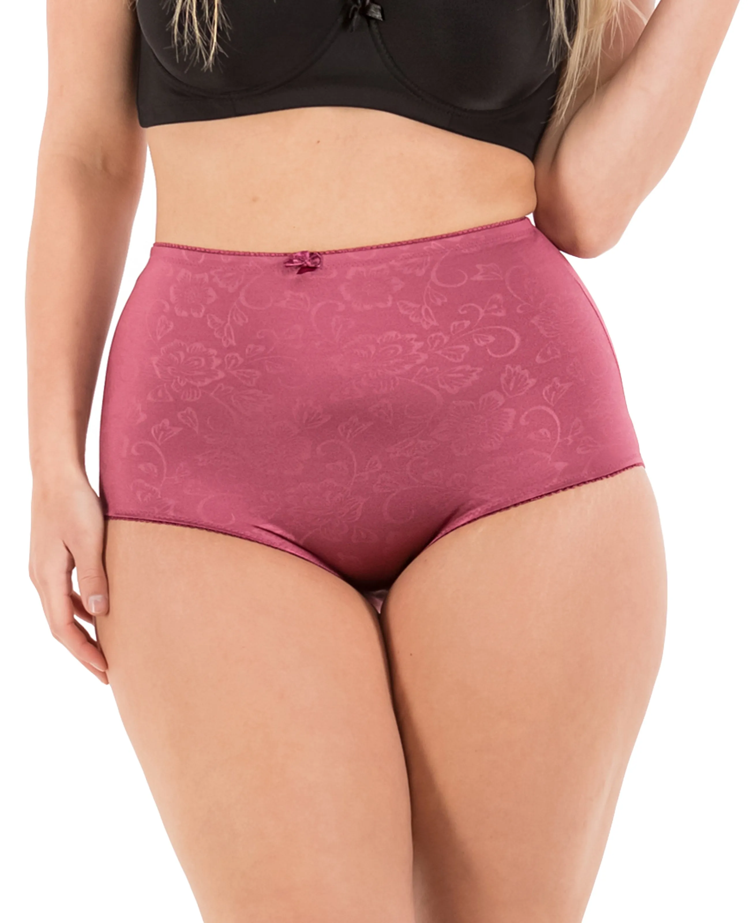 High-Waist Light Tummy Control Girdle Panties (Multi-Pack)