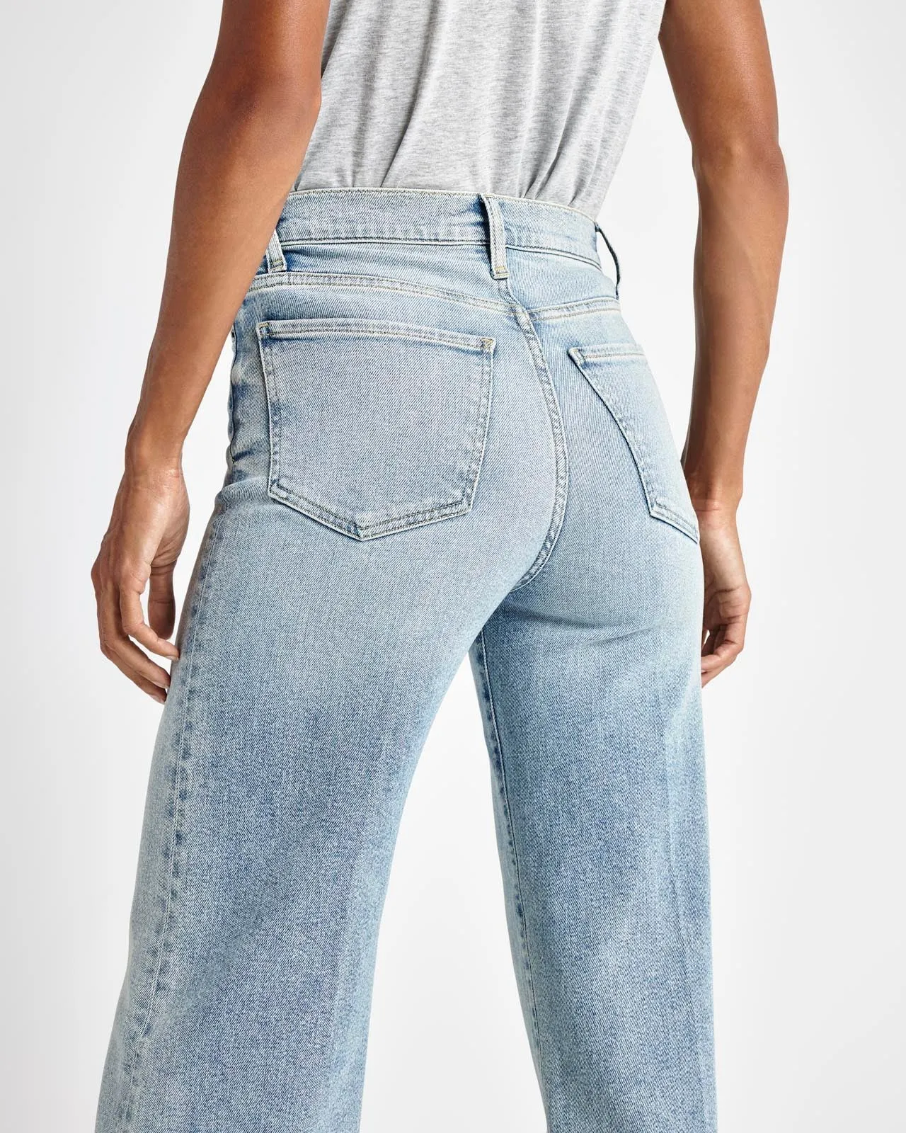 High Waist Wide Leg Jean