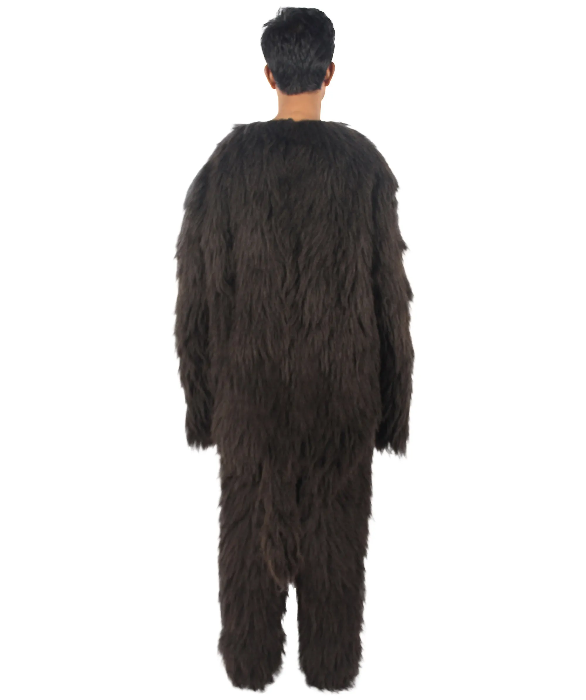 HPO Black and Grey Gorilla Costume | Long Synthetic Fibers