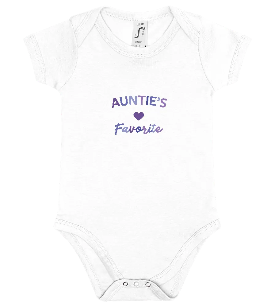 I'm Auntie's Favorite Design - Baby bodysuit