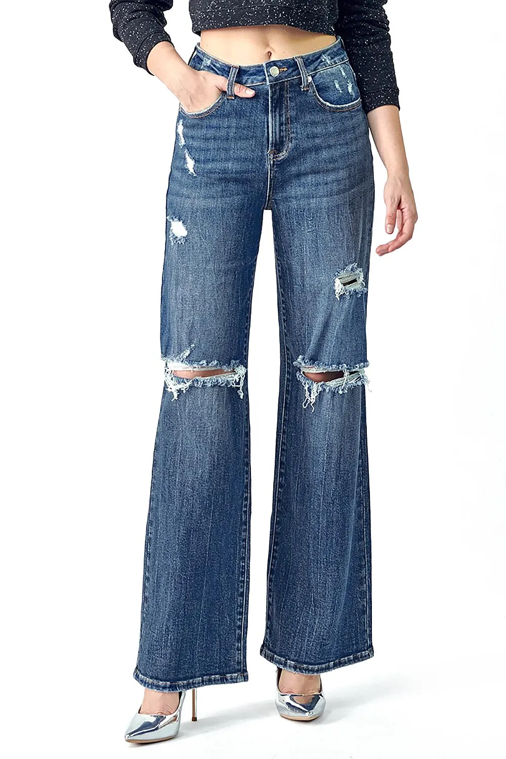 Jamie Wide Leg Jeans