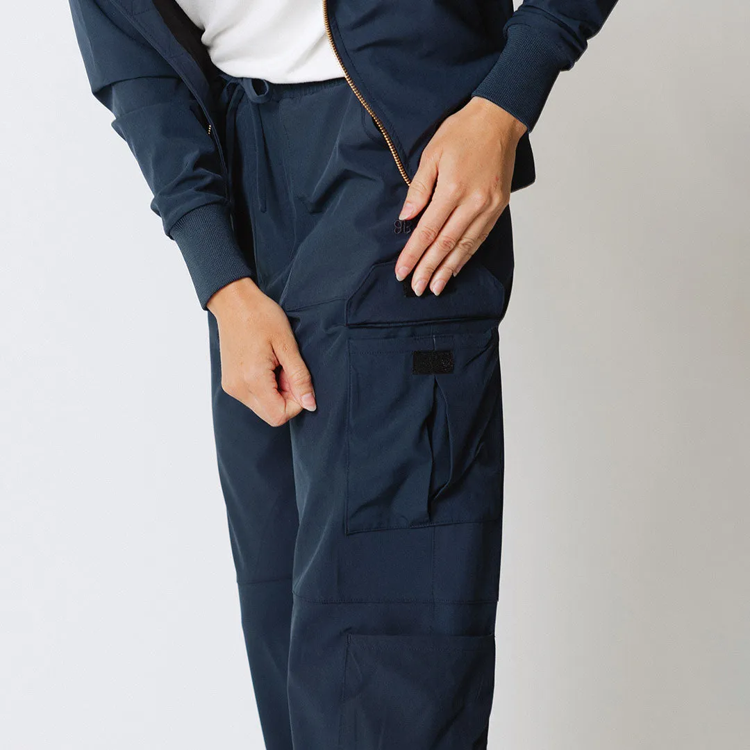 Jetsetter Cargo Joggers, True Blue