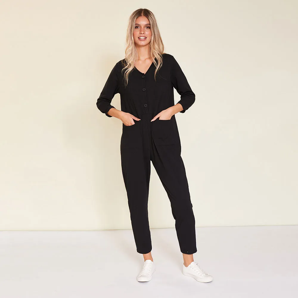 Jodie Jumpsuit (Black)