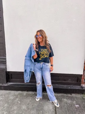 Kelsey Mid Rise Jeans