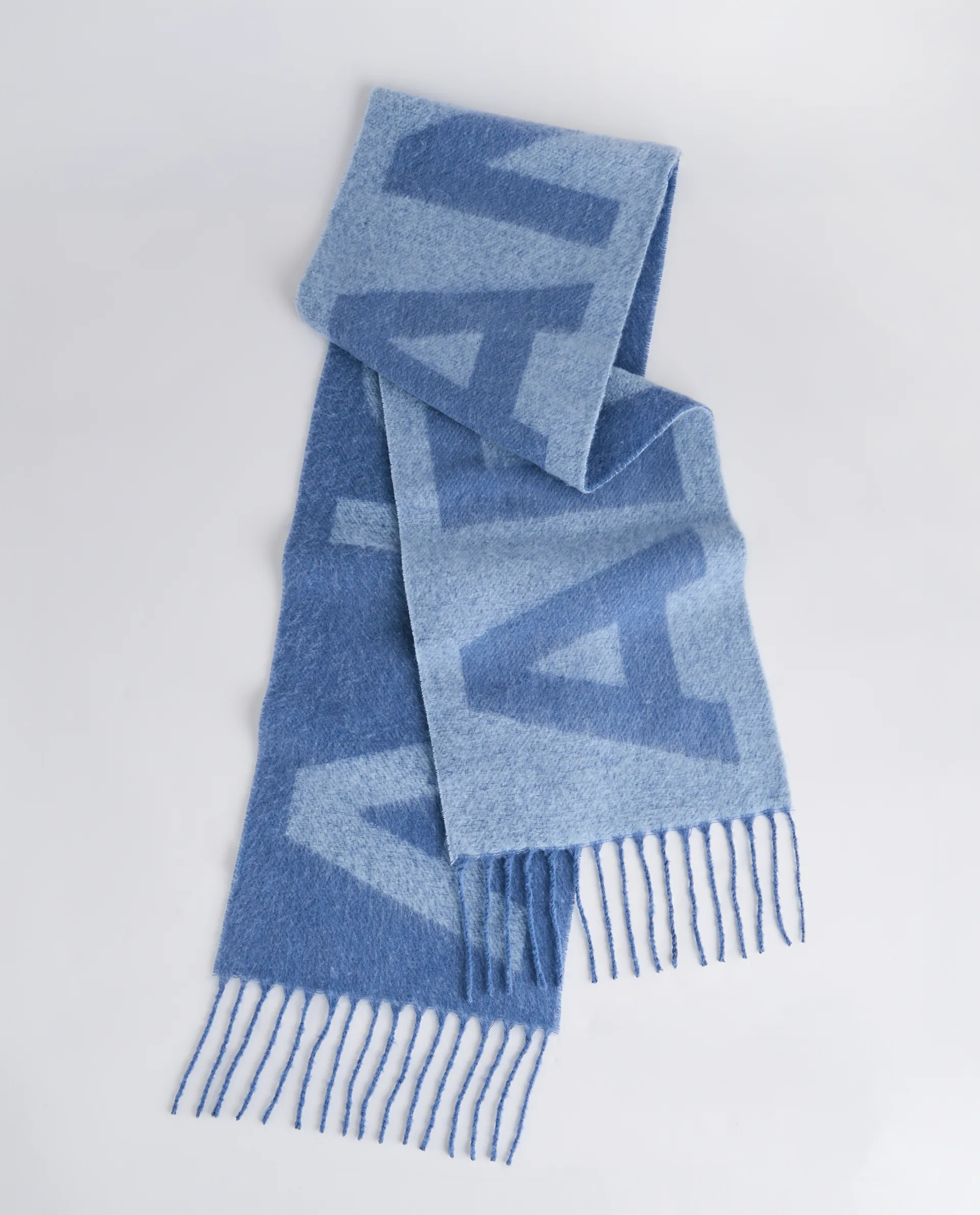 Knit Scarf - Blue