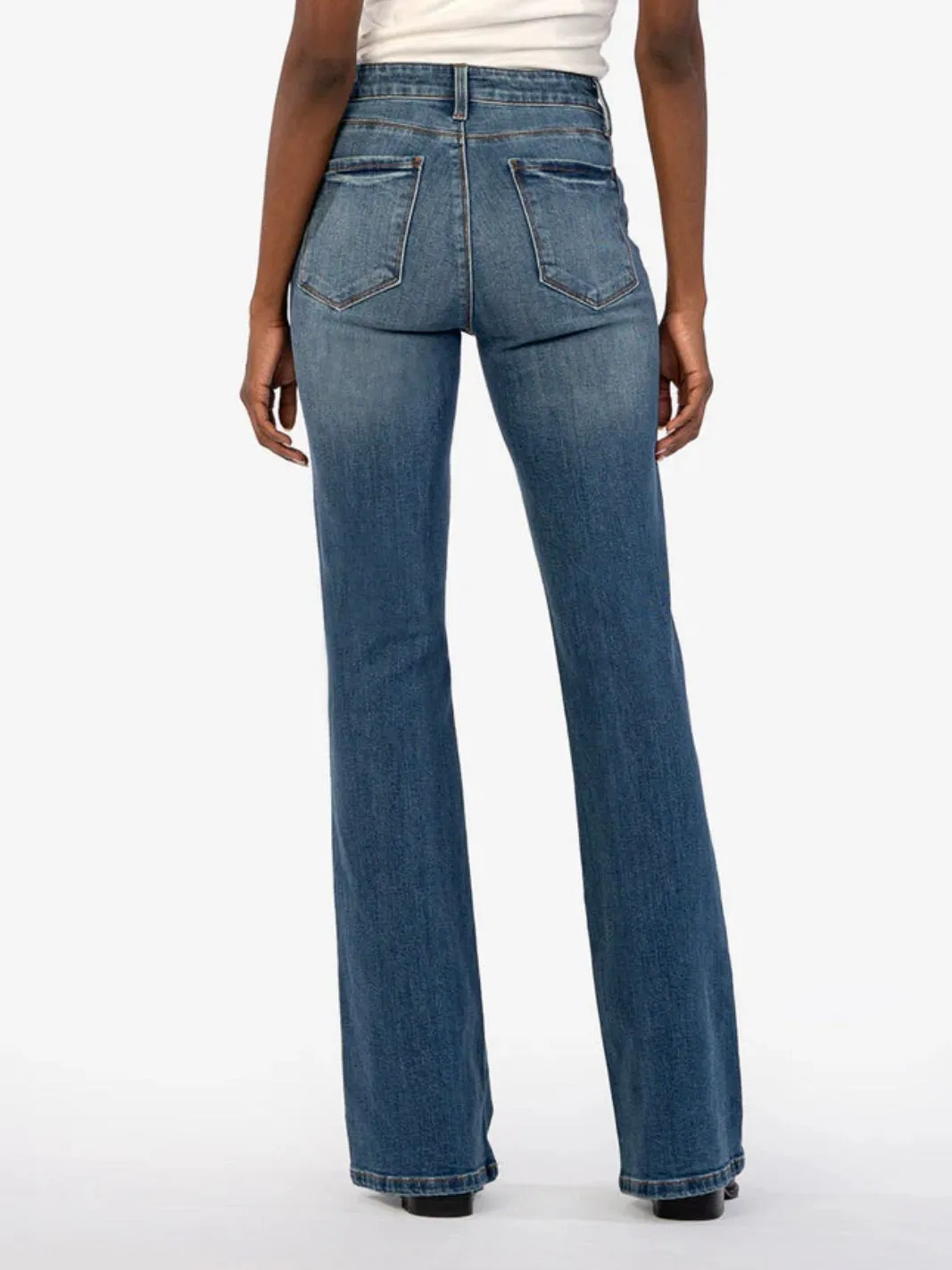 Kut Jeans  : Ana High Rise Fab Ab Flare