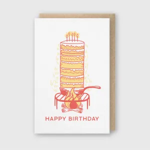 Layer Cake Greeting Card