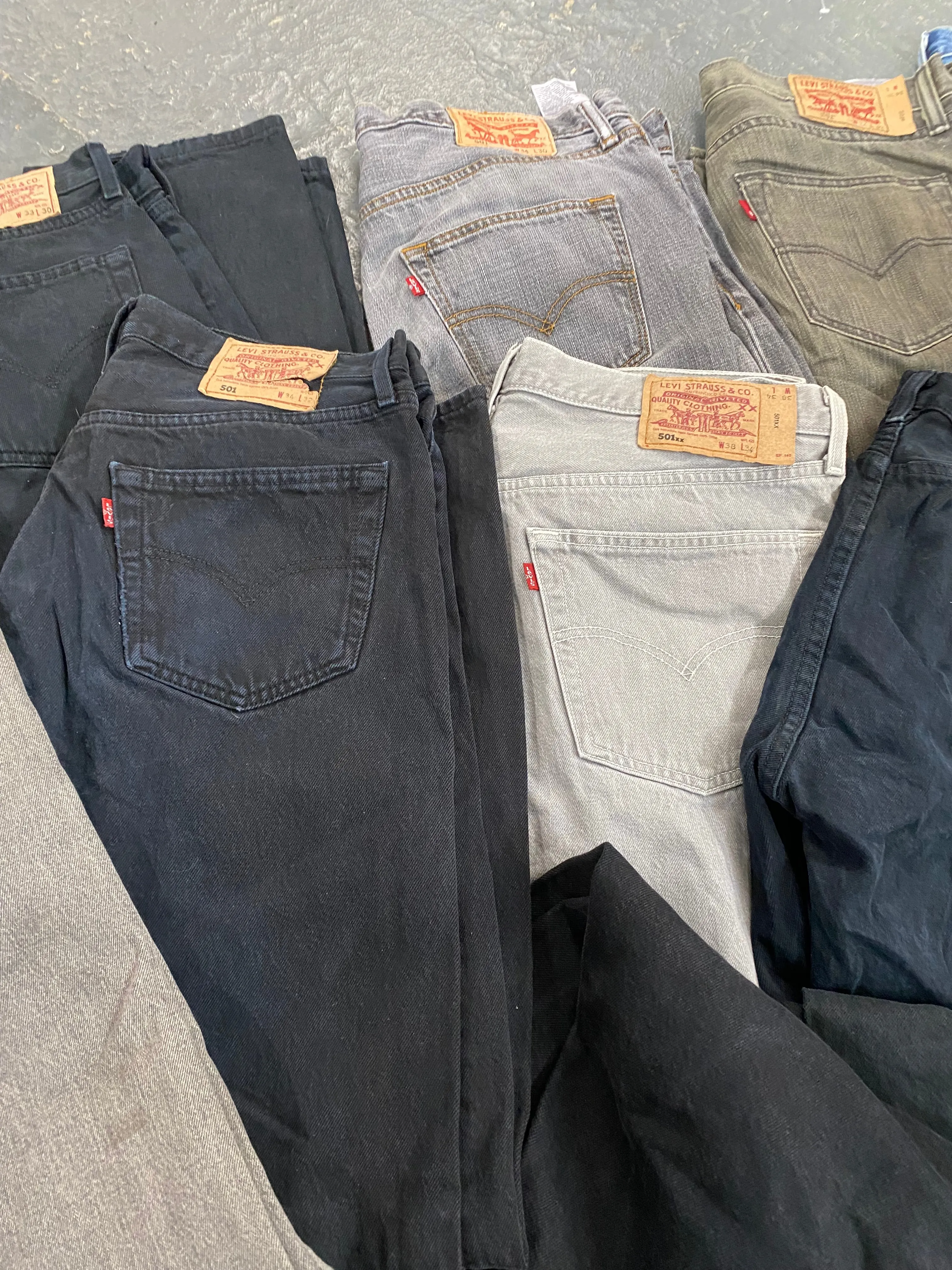 Levi's 501 mix- 23 piece