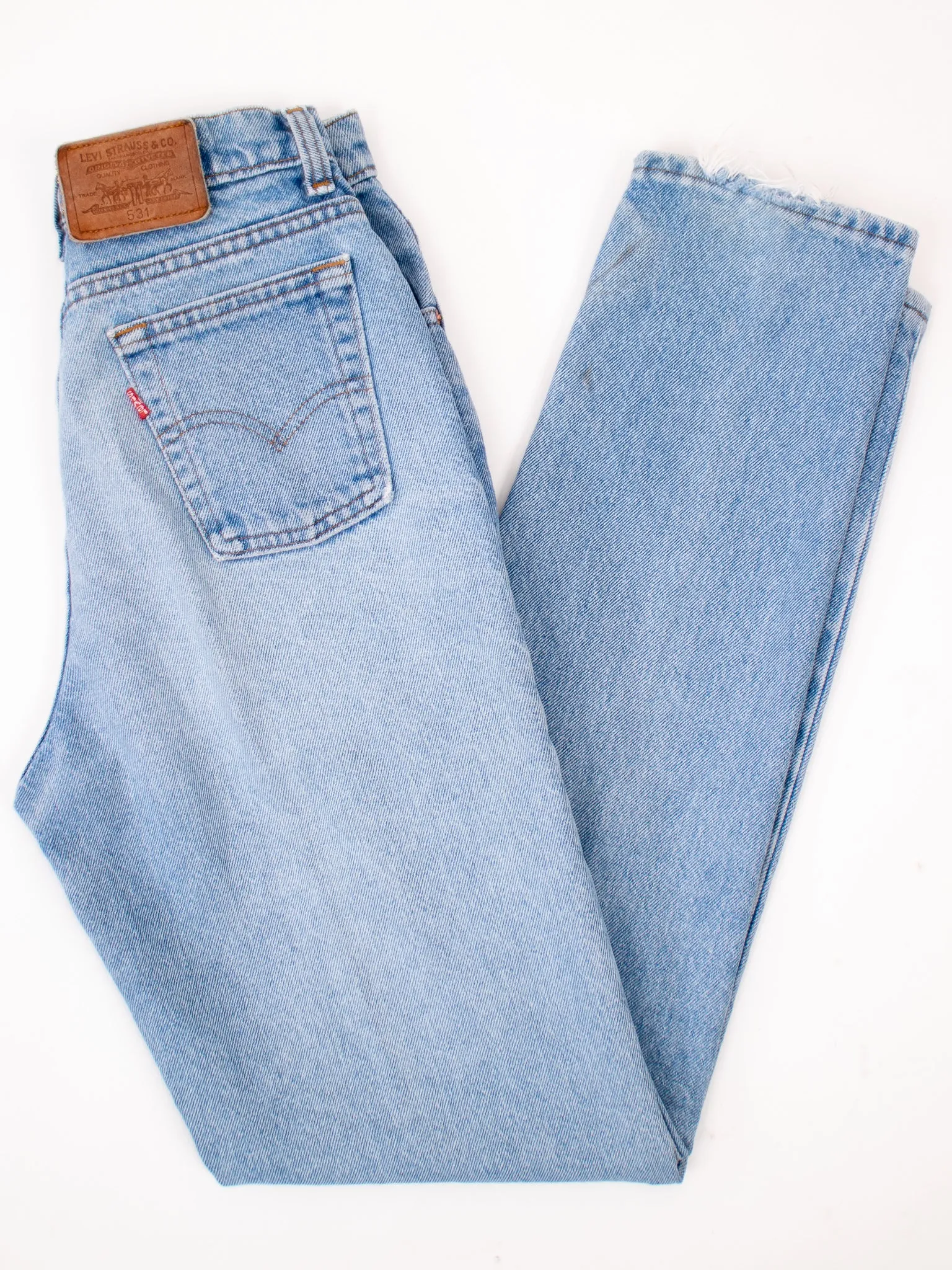 Levi's Lightwash 531 Denim Jeans 26W