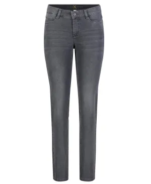 Mac Dream M 5401 0355L D959 Jeans Straight Leg Charcoal Grey Stonewash