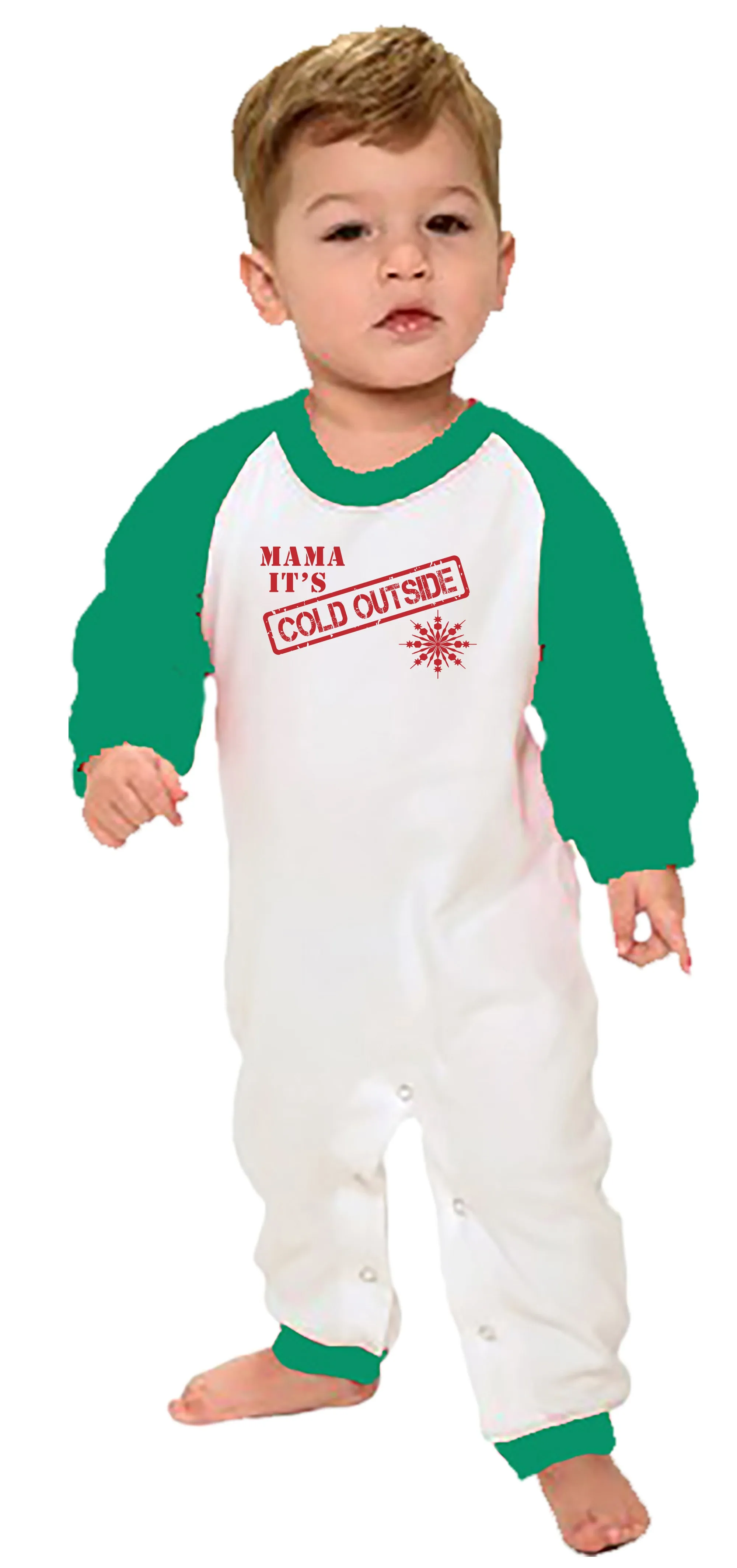 Mama - It's Cold Outside! Infant Romper