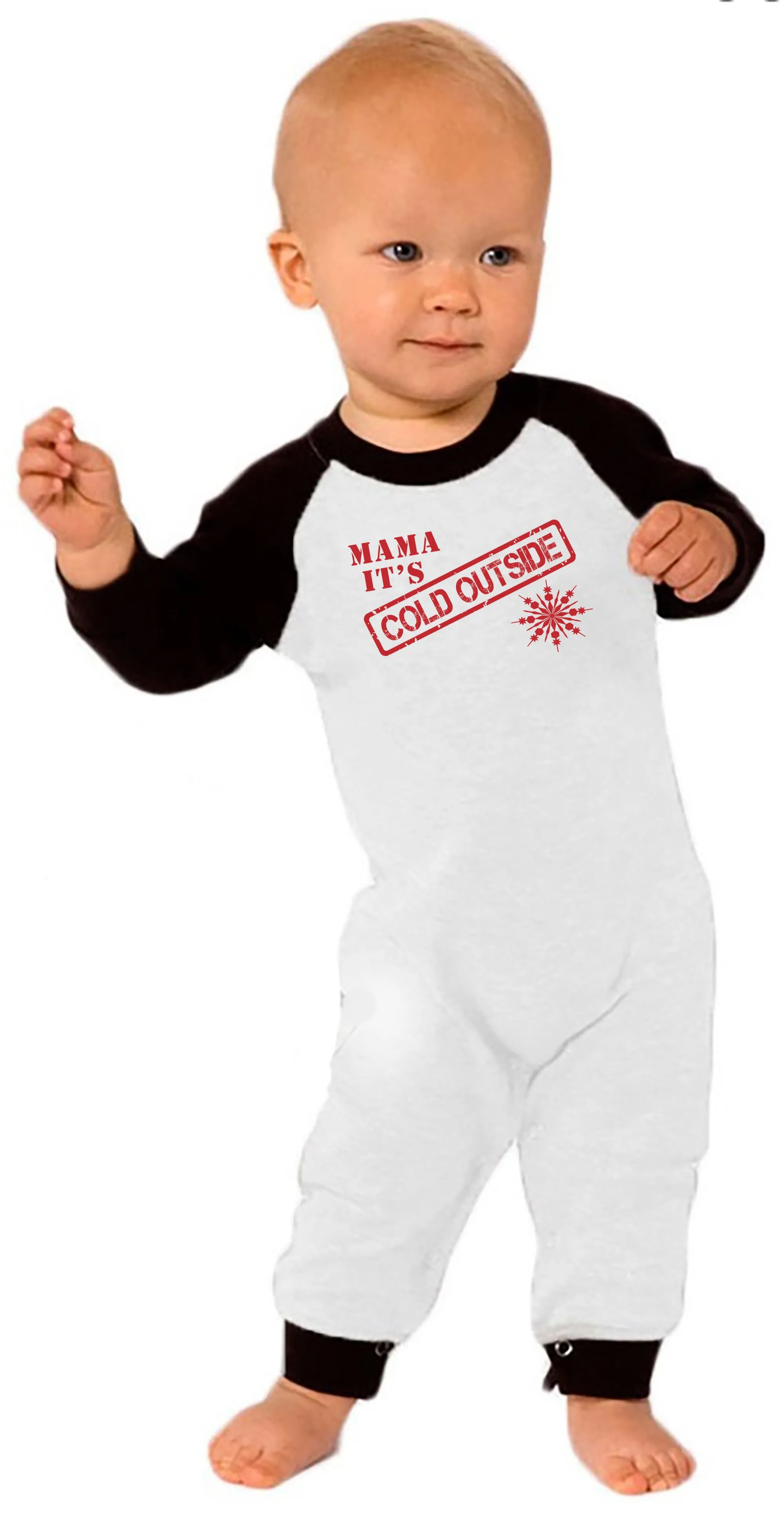 Mama - It's Cold Outside! Infant Romper