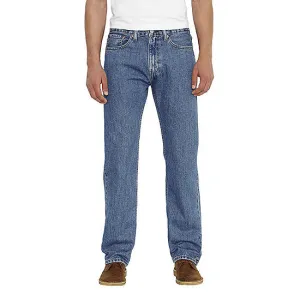 Men's 505 Regular Fit Jean- Zipper Fly-Medium Stone Wash - 00505-4891