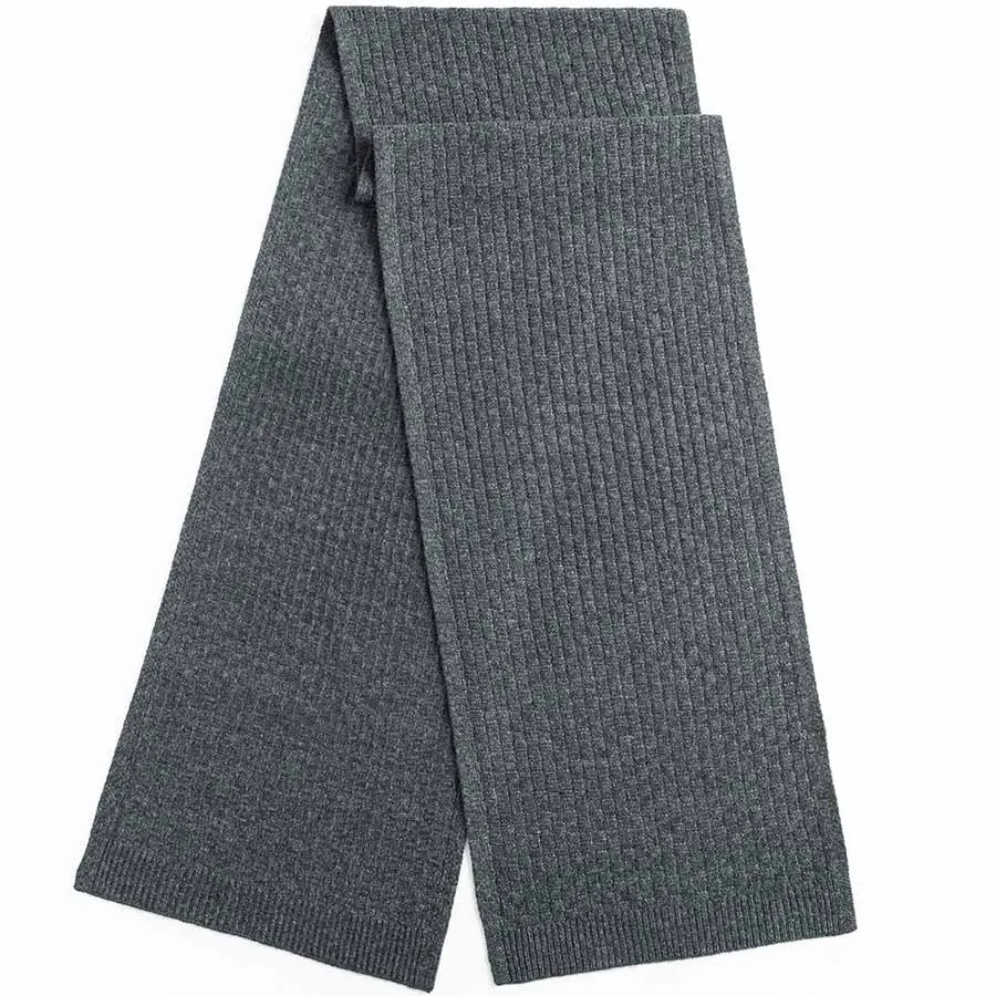 Mens Ilmio Wool Knit Scarf #12