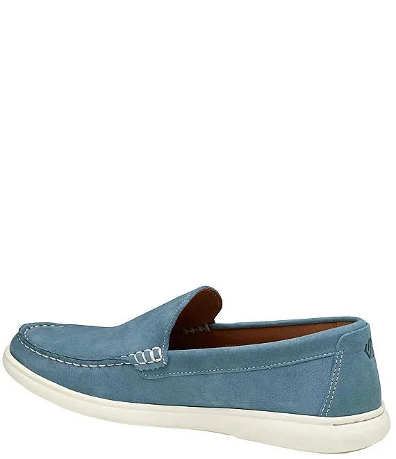 Men's Johnston & Murphy | Brannon Venetian | Denim Nubuck