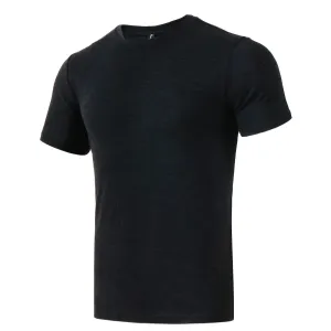 Men's Merino 160g Short Sleeve T-Shirt Dark Grey Heather