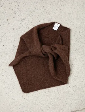 MHL Scout Scarf Lambswool Chestnut