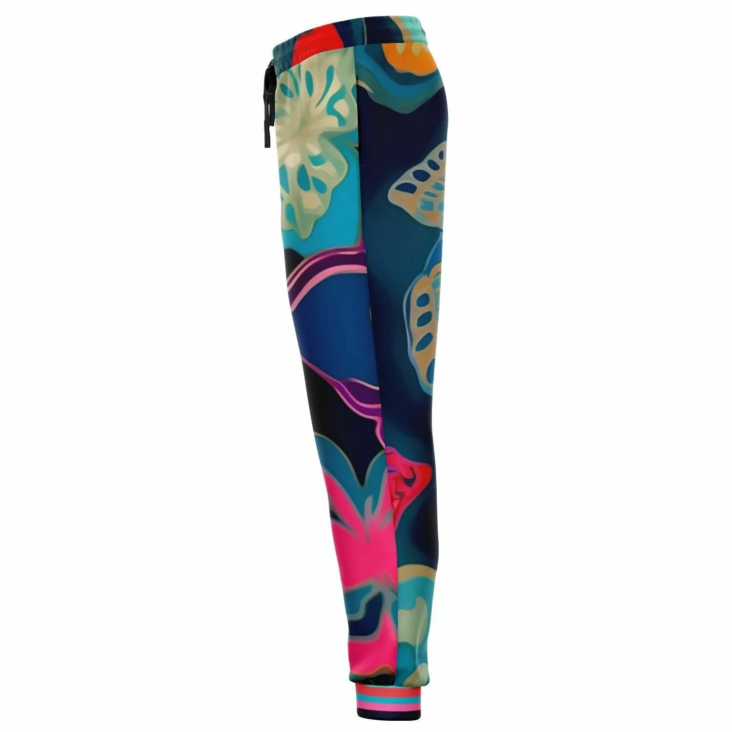 Midnight Butterfly Melody Eco-Poly Unisex Joggers