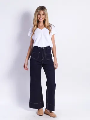 Milan Flare Jeans - Ink