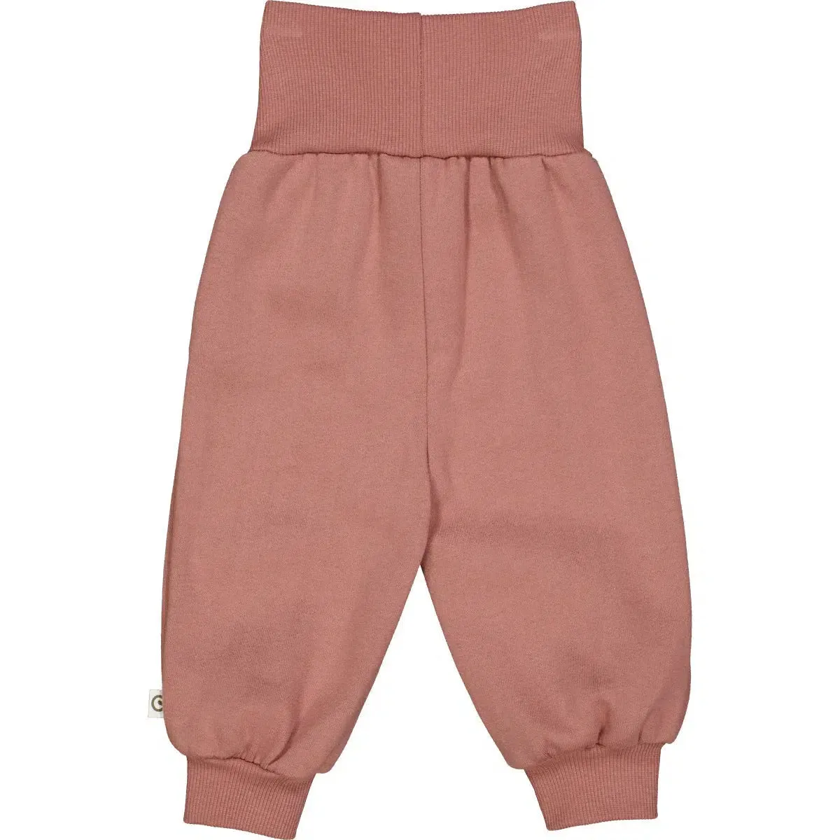 Musli - Organic Cotton High Waist Sweatpants - Dark Salmon Pink