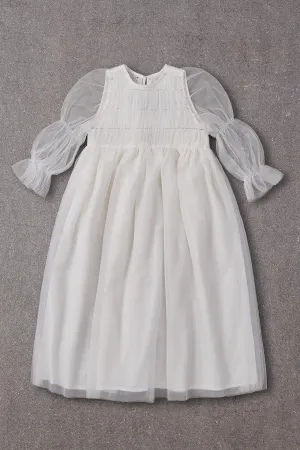 Nellystella Isabella Baby Girls Dress - Bright White