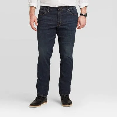 New - Goodfellow & Co Men's Tall Mid Rise Slim Leg Fit Full Jeans Heavyweight