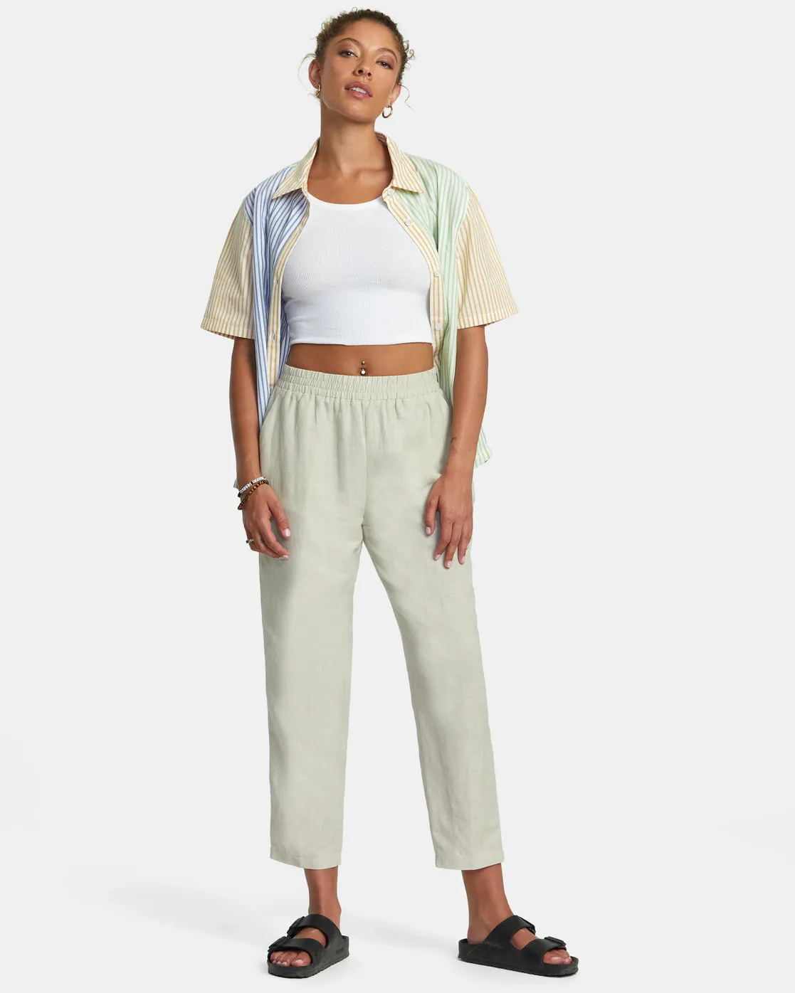 New Yume Beach Pants - Chalk