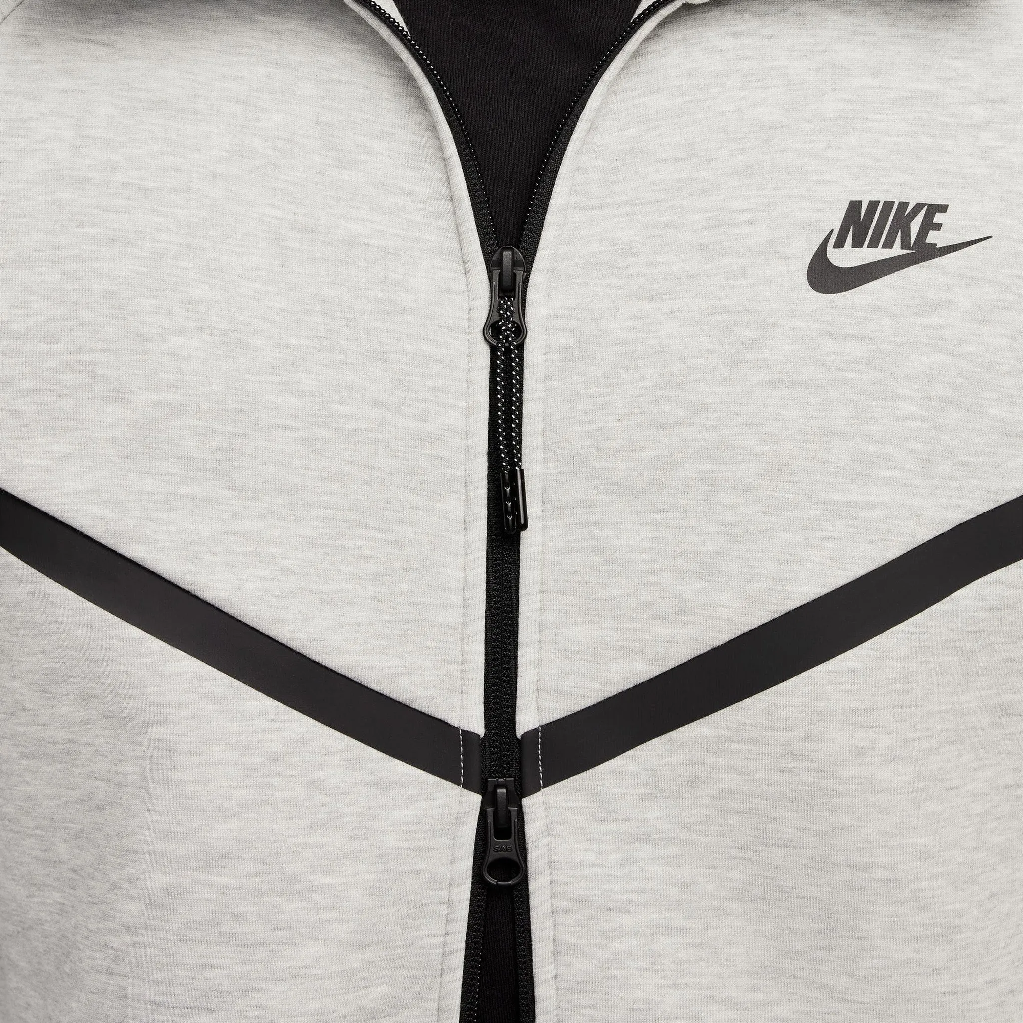 Nike Tech Fleece Full-Zip Windrunner Hoodie Dark Grey Heather / Black