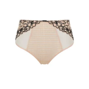 Panache Envy Deep Brief Sand Black