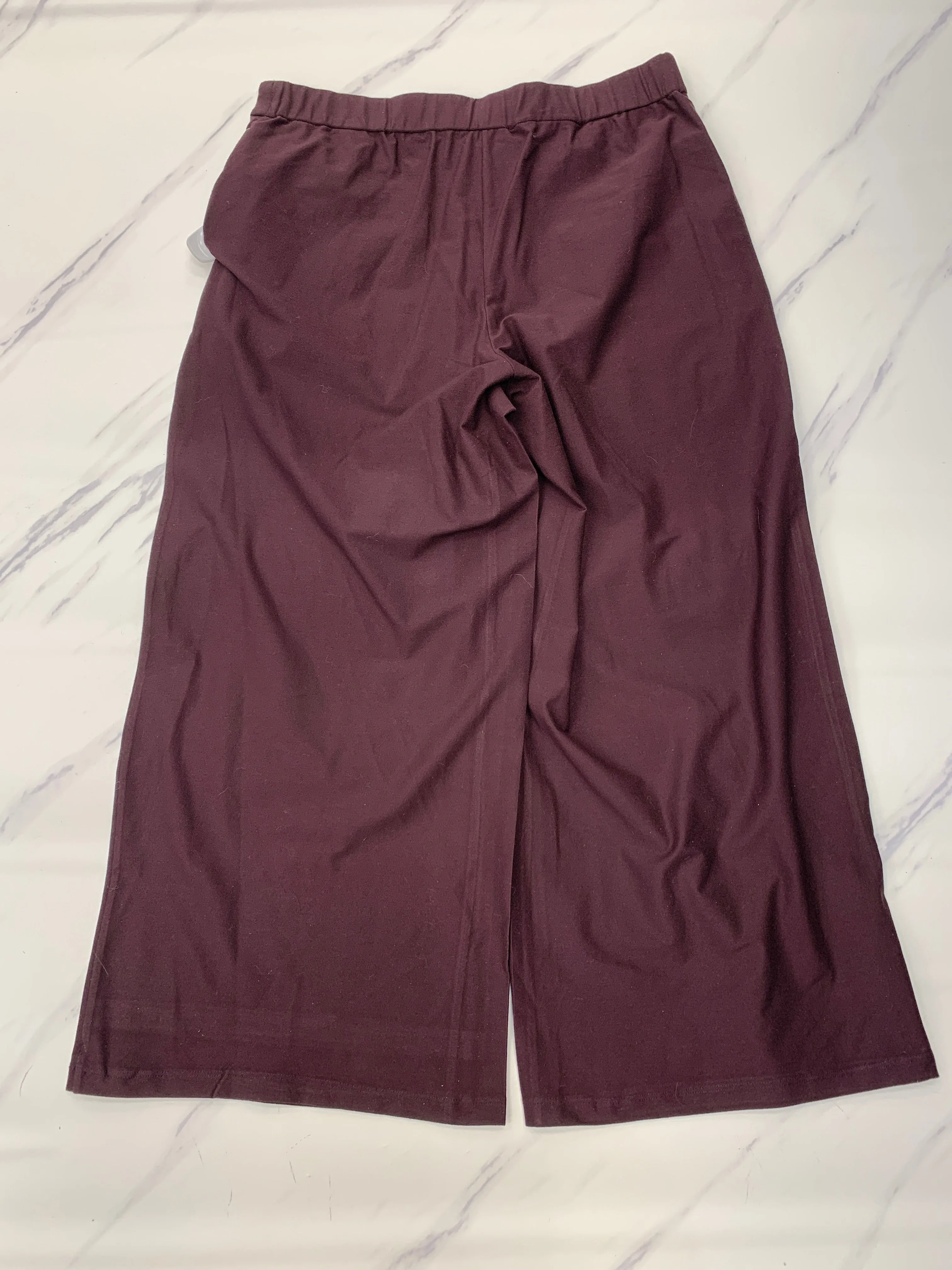 Pants Dress By Eileen Fisher In Maroon, Size: M