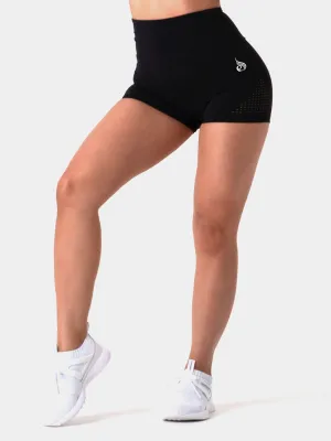 Pastels Booty Shorts -Black