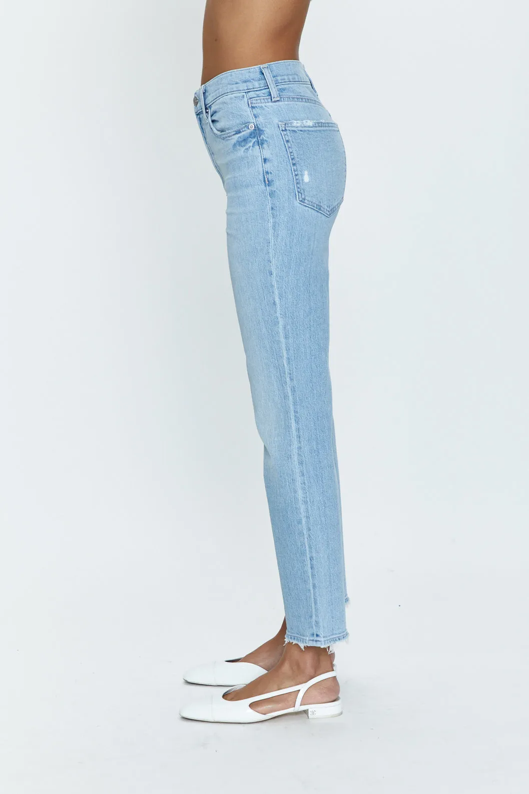 Pistola Ally Super High Rise Vintage Ankle Boot Jeans in Endless Vintage