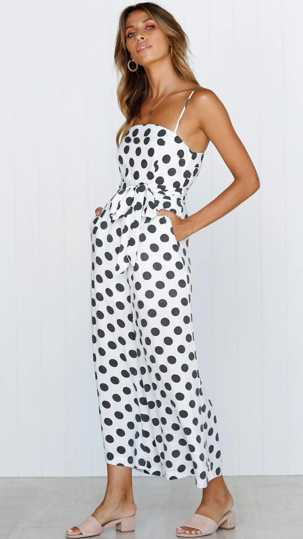 POLKA DOT PARTY JUMPSUIT