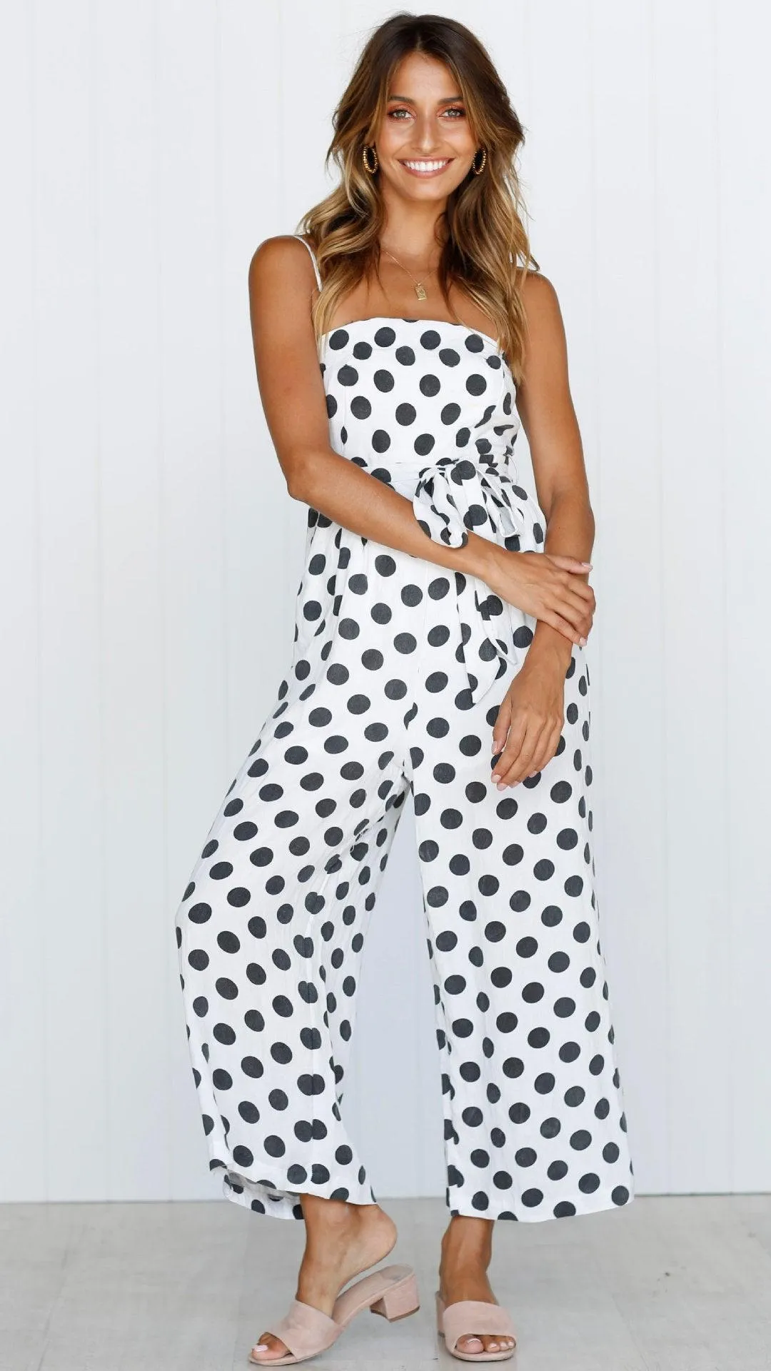 POLKA DOT PARTY JUMPSUIT