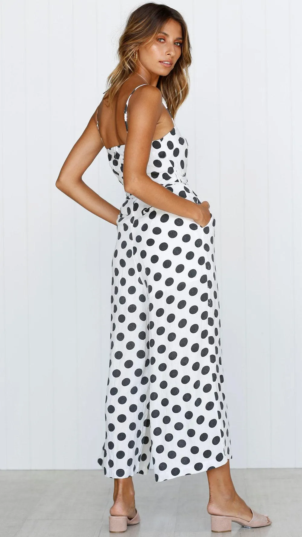 POLKA DOT PARTY JUMPSUIT