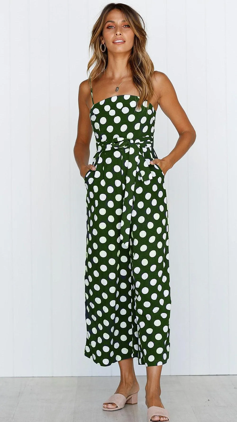 POLKA DOT PARTY JUMPSUIT