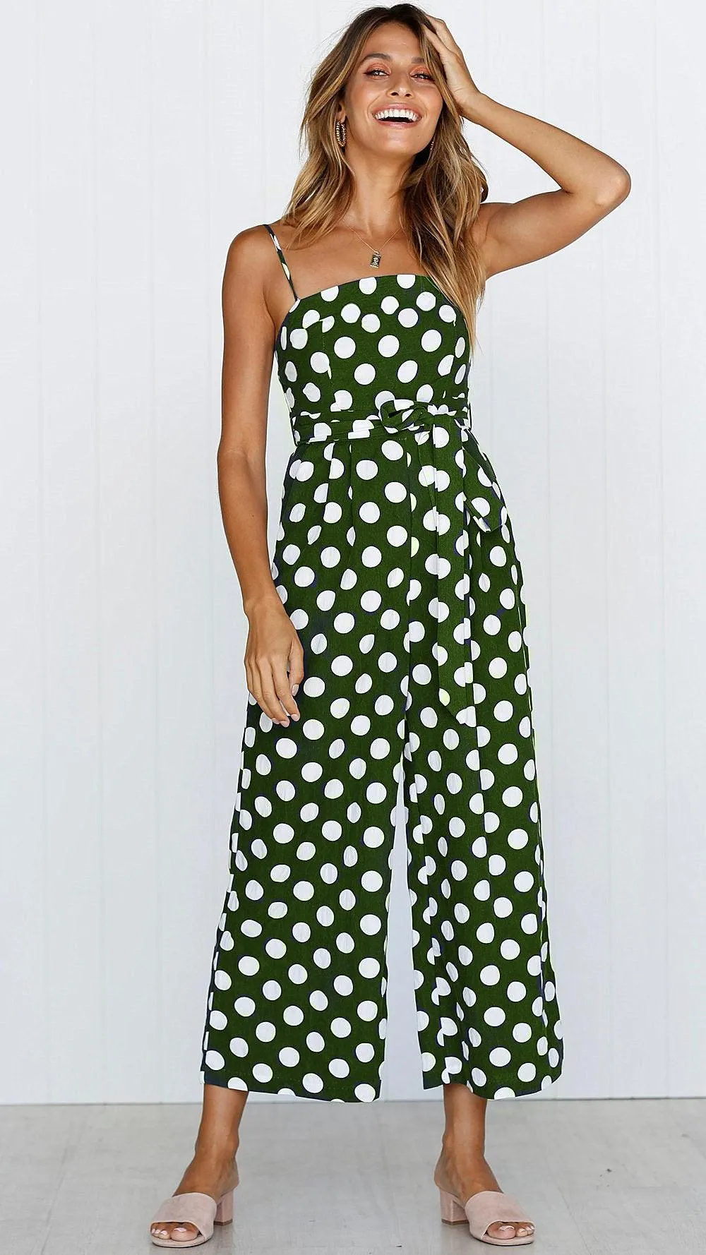 POLKA DOT PARTY JUMPSUIT