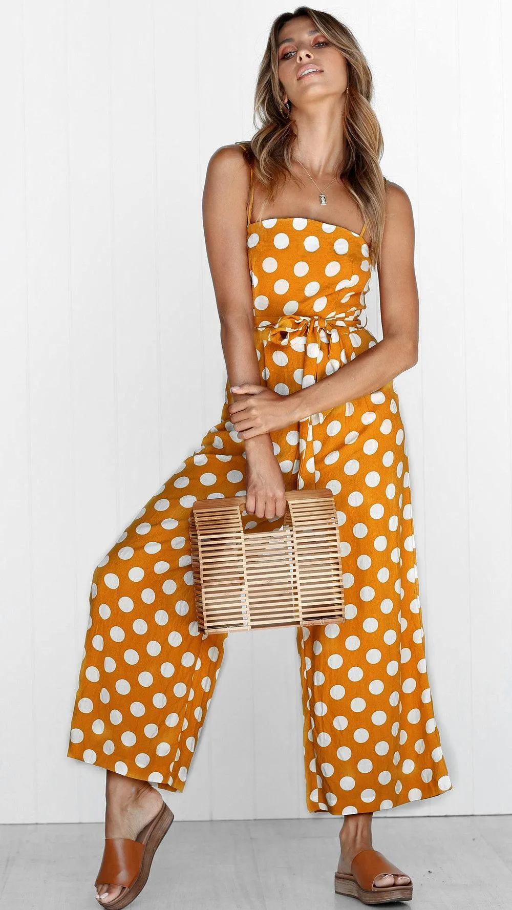 POLKA DOT PARTY JUMPSUIT