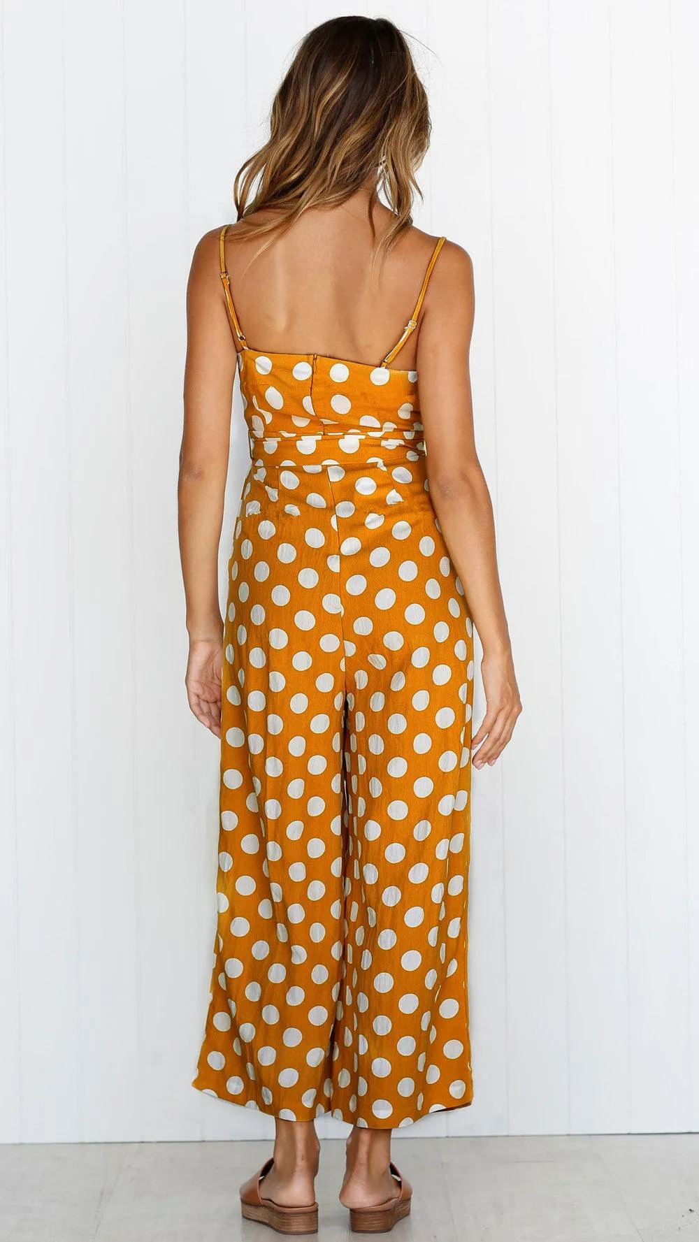 POLKA DOT PARTY JUMPSUIT