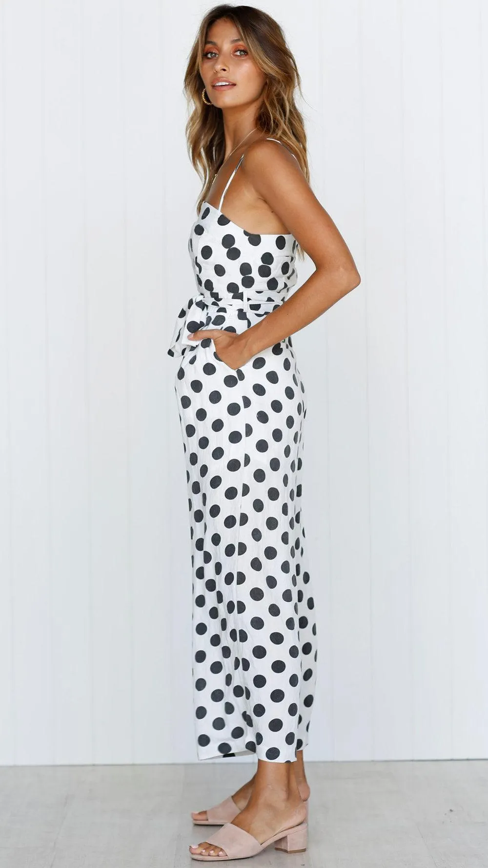 POLKA DOT PARTY JUMPSUIT