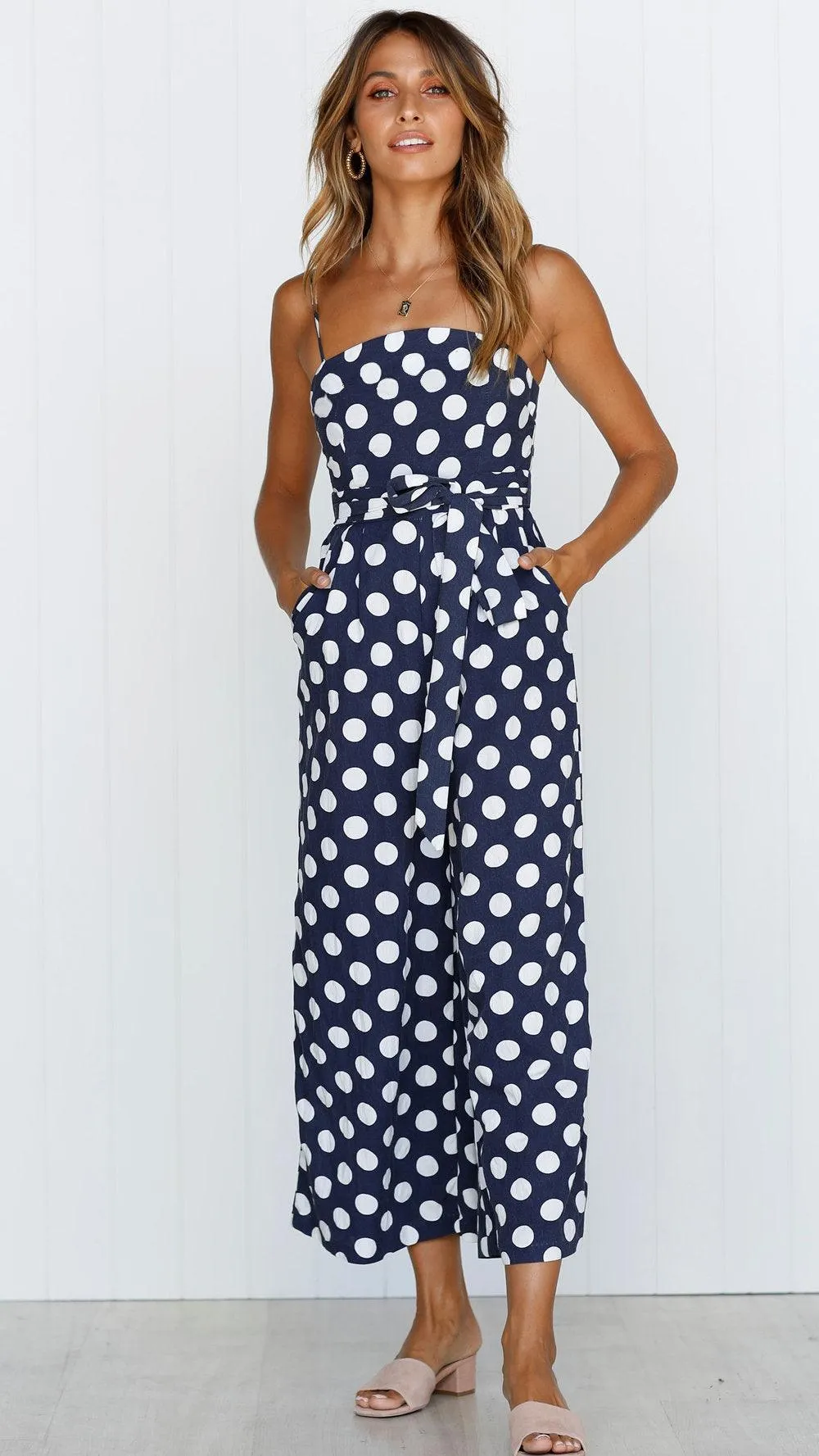 POLKA DOT PARTY JUMPSUIT