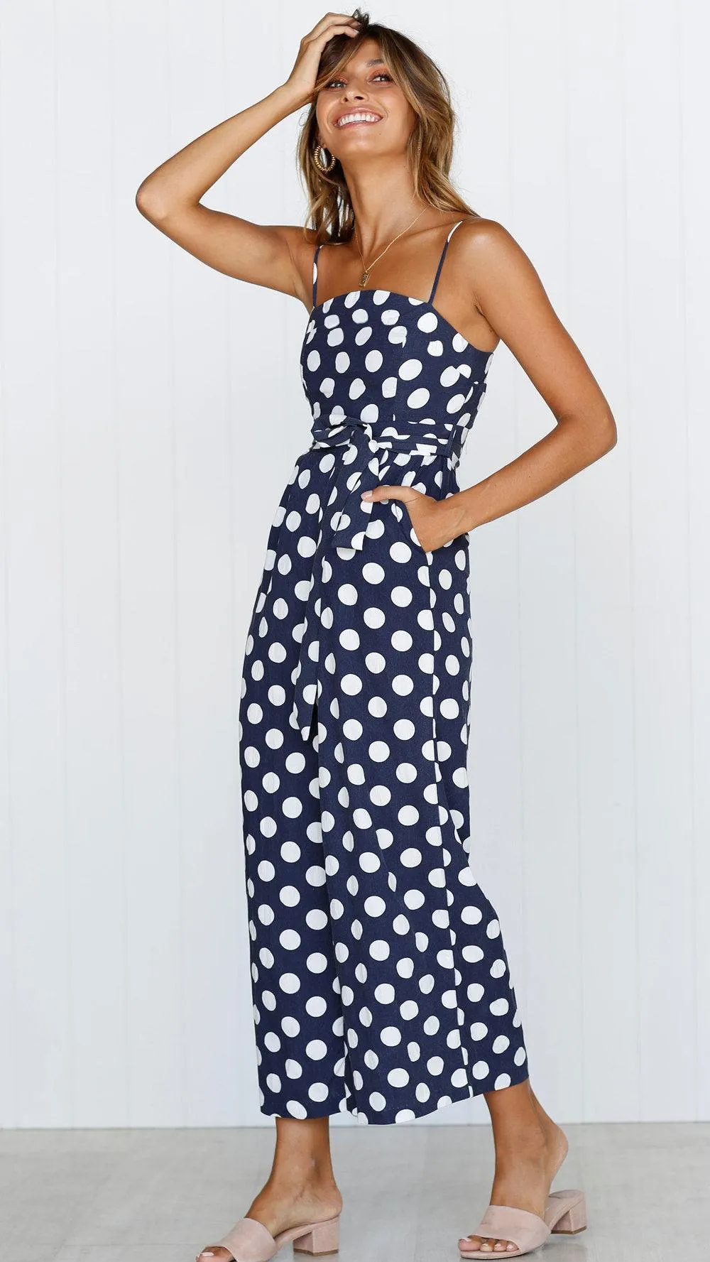 POLKA DOT PARTY JUMPSUIT