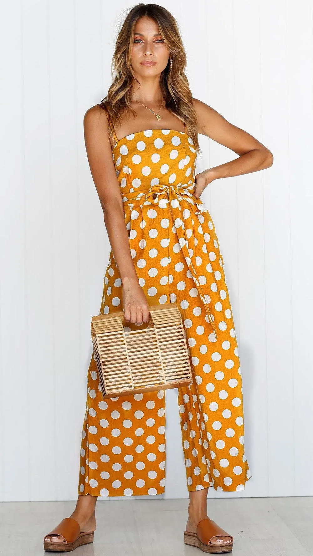 POLKA DOT PARTY JUMPSUIT