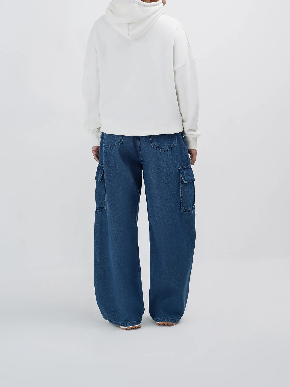 "PEGASUS" Casual Cargo Denim Pant