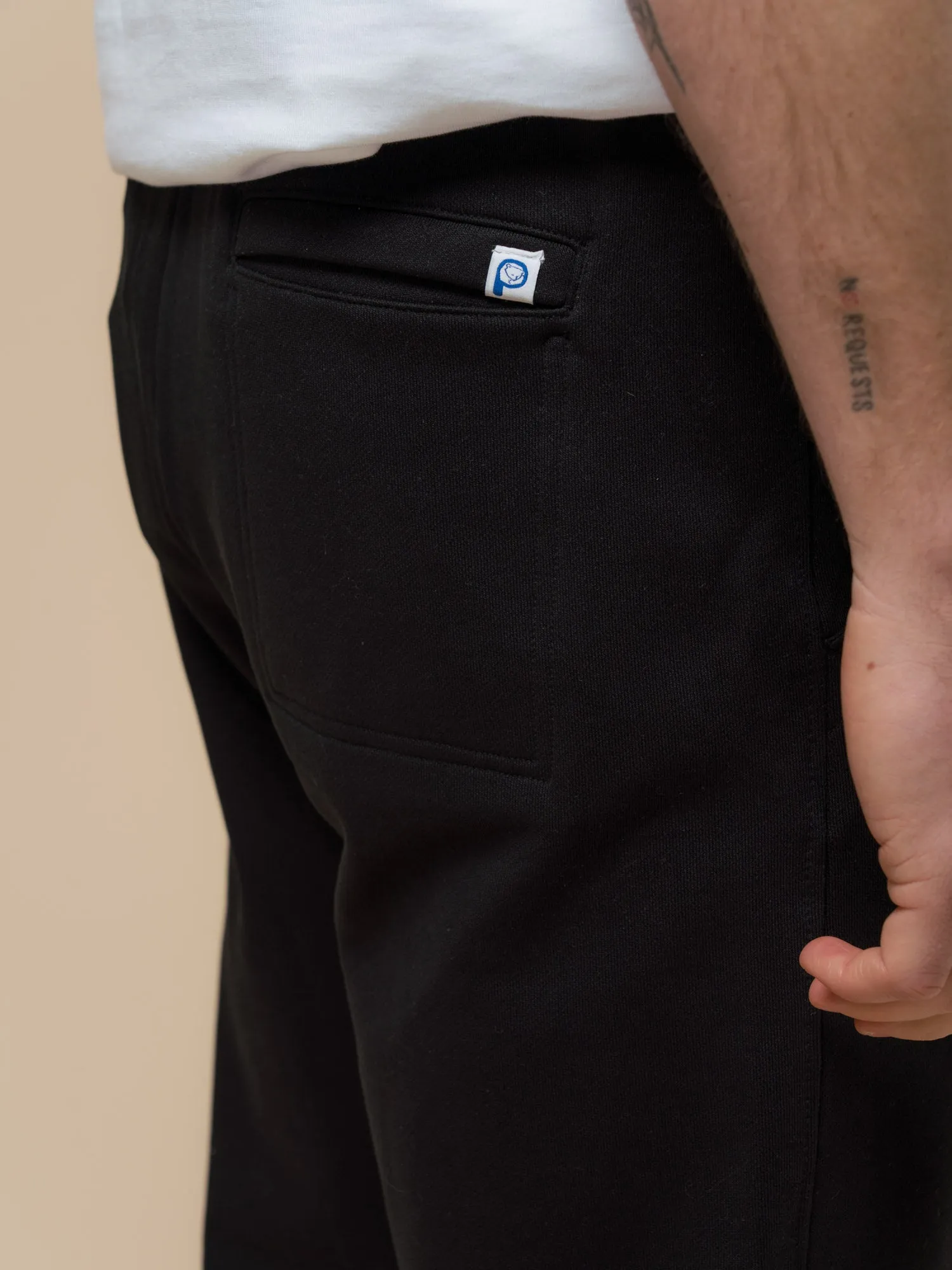 Relaxed Fit Original Logo Joggers in Black