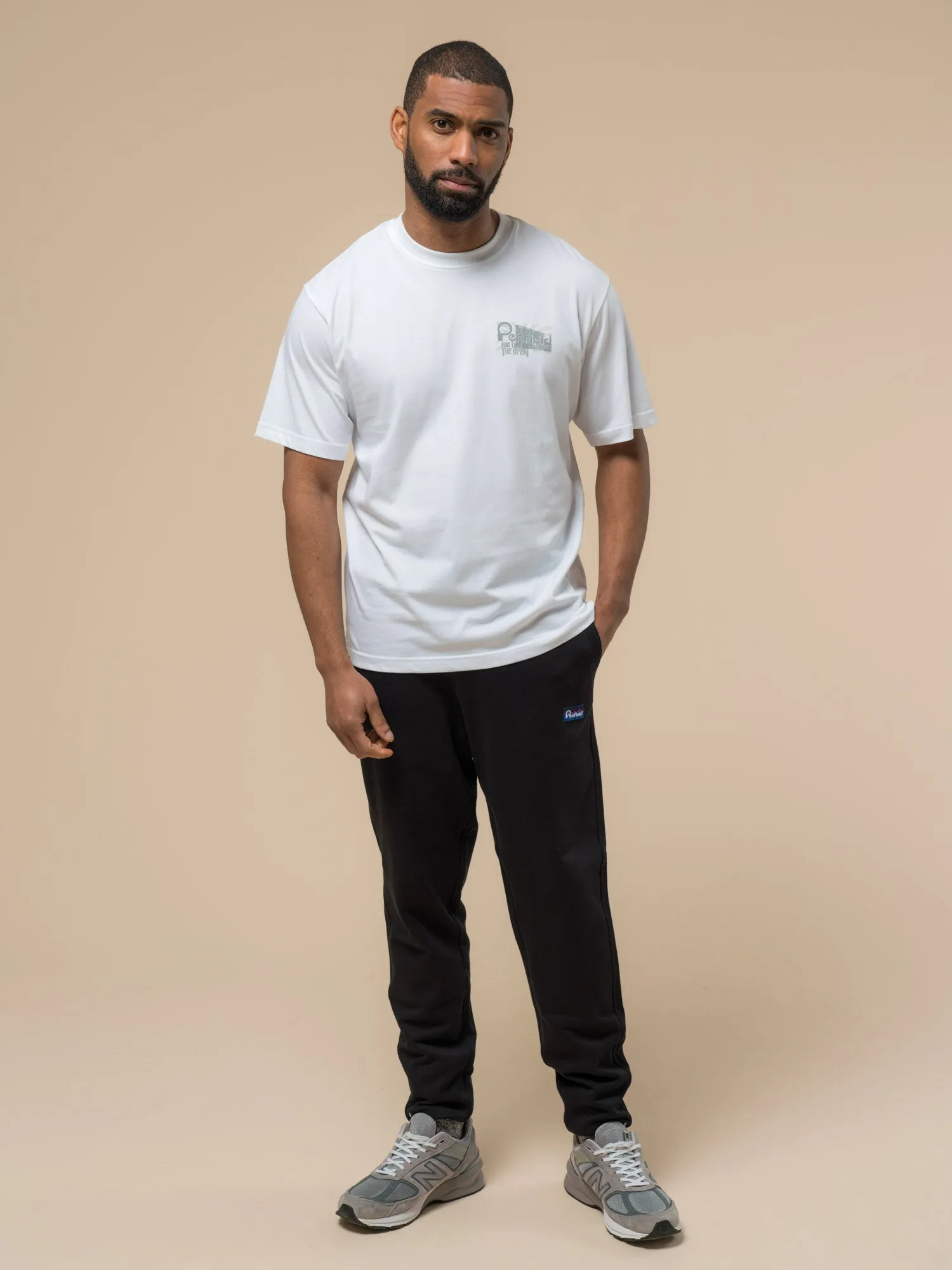 Relaxed Fit Original Logo Joggers in Black